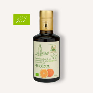 Olio Extravergine di Oliva Biologico aromatizzato all'Arancia 250ml