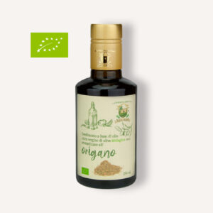 Olio Extravergine di Oliva Biologico aromatizzato all'Origano 250ml