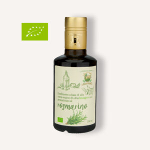 Olio Extravergine di Oliva Biologico aromatizzato al Rosmarino 250ml
