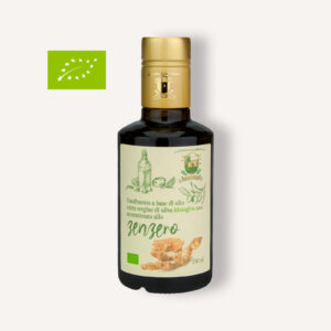 Olio Extravergine di Oliva Biologico aromatizzato allo Zenzero 250ml
