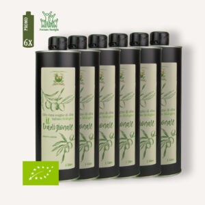 6 Pack - Olio Extravergine di Oliva Biologico Il Tradizionale 1lt - Formato Latta